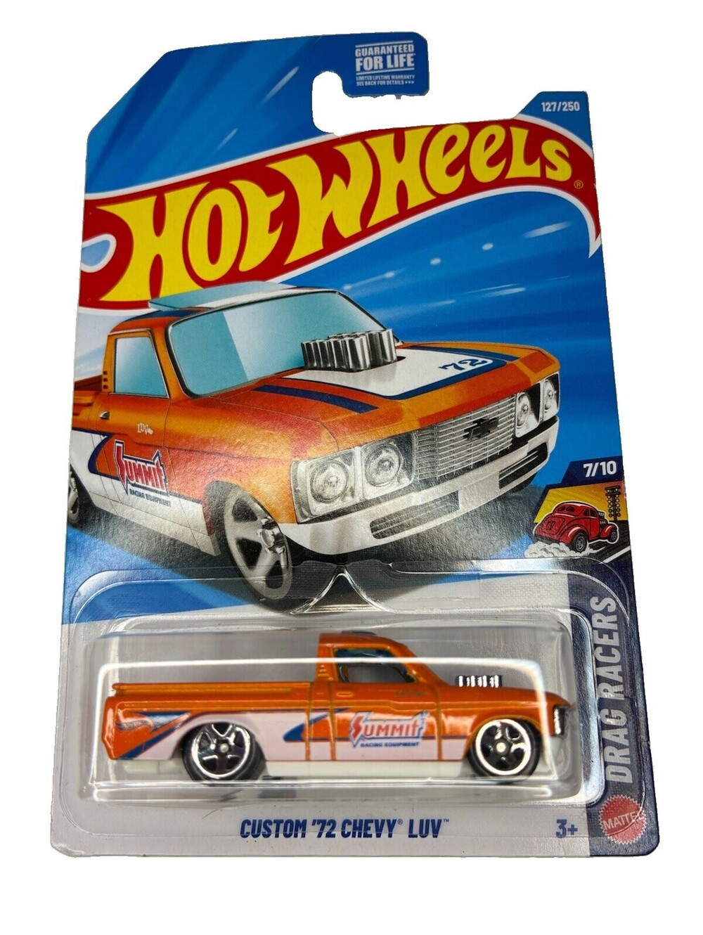 Hot Wheels Drag Racers Custom '72 Chevy Luv Summit Racing 1:64 Unopened - Picture 2 of 5